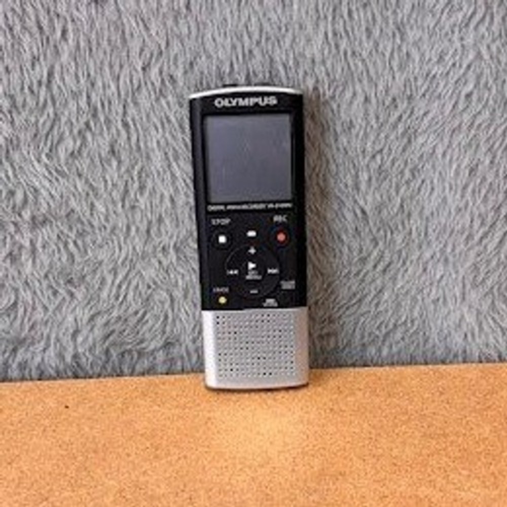Olympus VN-8100PC Digital Voice Recorder Black Silver Handheld Dictaphone Case